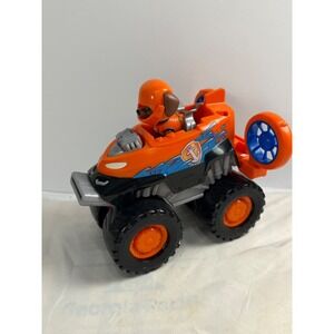 Paw Patrol Zuma Rescue Wheels Monster Truck Toy Vehicle with Zuma Figure